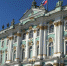 Эрмитаж приспустил государственный флаг в знак траура. Фото: СОЦСЕТИ - Комсомольская правда