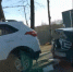 На Приморском шоссе Mercedes помялся об автомобиль Hyundai Creta - ИА Невские Новости