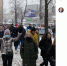 Юлию Навальную задержали в первые минуты акции. Фото: скриншот Instagram - Moika78.Ru
