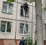Появилось видео беседы полицейского через окно с напуганным ребенком на Будапештской - ИА Невские Новости