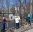 На спортплощадке на Собственном проспекте прошёл Добрый субботник - Петродворцовый район