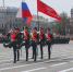 Cотрудники и военнослужащие Росгвардии приняли участие в обеспечении правопорядка при проведении парада Победы на Дворцовой площади - Росгвардия