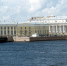 Ростральные колонны внепланово зажгли на Стрелке Васильевского острова - ИА Невские Новости