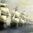 Смотр Черноморского флота в 1849 году. Художник И. Айвазовский - Фонтанка