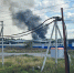 В Колтушах горит ангар завода «Балтийский бетон» - Peterburg2.Ru