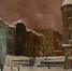 Русаков А. И. Блокадный пейзаж. 1942–1943. Холст, масло - Фонтанка