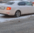 На заснеженном проспекте Добролюбова приникли друг к другу Skoda и Mitsubishi - Moika78.Ru