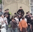 Конфликт на Коменданском проспекте 19 августа. Фото: скриншот видео из telegram-канала «Русская Община ZOV» - Moika78.Ru