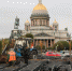 Сад-трансформер у Мариинского дворца разбирают - Moika78.Ru
