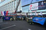 В Петербурге стартовали соревнования пожарных по скоростному подъему в высотном здании