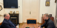 Председатель Общества Сергей Степашин провел встречу с руководителем Молодёжной секции ИППО Олегом Робиновым - ИППО