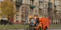 Улицы Петербурга убирают 900 дворников и более 570 единиц техники - ТК Санкт-Петербург