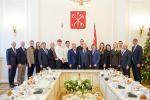 Спикер петербургского парламента и губернатор Северной столицы встретились с победителями, призёрами и участниками Чемпионата мира по плаванию