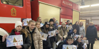 В Невском районе проведена экскурсия по 52 ПСЧ - Санкт-Петербургское отделение ВДПО