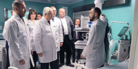 В больнице Святого Георгия открылась новая цифровая реанимация для больных кардиологического профиля - ТК Санкт-Петербург
