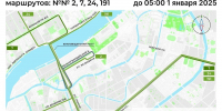 В Петербурге на Новый год изменят маршруты восьми автобусов и семи троллейбусов - Spbdnevnik.ru