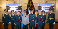 Петербургские спасатели отметили свой профессиональный праздник в Смольном - МЧС России
