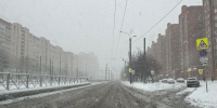 В Петербурге из-за снегопада объявили «желтый» уровень опасности - Moika78.Ru