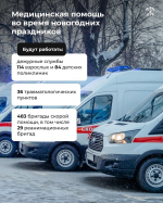 Как будет организована медицинская помощь во время новогодних праздников