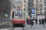 Пассажиропоток общественного транспорта Петербурга вырос за год на 110 млн человек