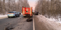 Два человека пострадали в массовом ДТП в Курортном районе Петербурга - Spbdnevnik.ru