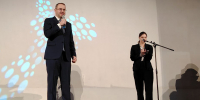 Заместитель министра науки и высшего образования Константин Могилевский на церемонии открытия - СПб ГПУ