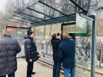 В Петербурге тестируют новый остановочный павильон