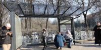 В Петербурге тестируют «умные» остановки: фотопрогулка по инновационному павильону у «Московской» - Spbdnevnik.ru