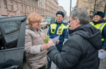 В преддверии Международного женского дня сотрудники ДПС вместе с главами муниципальных образований поздравили женщин