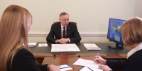 Александр Беглов провёл личный приём граждан Фото gov.spb.ru - Metro Петербург
