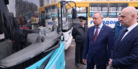Александр Беглов рассказал о важности открытия ремонтной зоны для автобусов на газомоторном топливе - Spbdnevnik.ru