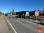 Полиция начала проверку по факту смертельной аварии на Левашовском шоссе