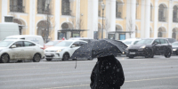 Циклон «Ариберт» 9 апреля принес в Петербург мокрый снег - Spbdnevnik.ru