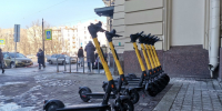 Трехдневный снегопад заблокировал доступ к кикшеринговым сервисам в Петербурге - Peterburg2.Ru