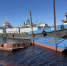 СЗМУ Росприроднадзора проводит работу по факту обнаружения в морском порту «Усть-Луга» полузатонувшего танкера-нефтесборщика - Росприроднадзор
