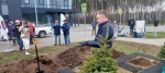 В Петербурге открыли аллею Промышленников