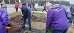 В Петербурге открыли аллею Промышленников