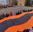 В Мурино сотрудники МЧС растянули стометровую георгиевскую ленту - ГТРК Санкт-Петербург