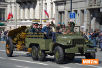 В Петербурге прошёл пробег ретроавтомобилей с участием ветеранов
