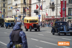 В Петербурге прошёл пробег ретроавтомобилей с участием ветеранов
