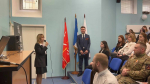 Студенты ФБТ Президентской академии в Санкт-Петербурге приняли участие во Всероссийском телемосте, посвященном 80-летию Победы