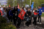 В Калининском районе состоялся патриотический легкоатлетический пробег «Победа»