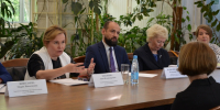 Жители Приморского района встретились с Уполномоченным по правам ребенка в Санкт‑Петербурге - Приморский район