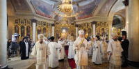 В праздник Вознесения Господня Предстоятель Русской Церкви совершил Литургию в московском храме «Большое Вознесение» - ИППО