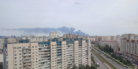 В Янино горит завод «Пигмент» - Spbdnevnik.ru