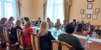 5 июня 2025 года в СПП СПб состоялась рабочая встреча по подготовке к  форуму-выставке «Российский промышленник-2025» - Союз промышленников и предпринимателей