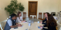 Встреча с консулом Генерального консульства Индии в Санкт-Петербурге г-ном Нирмешем Кумаром - Санкт-Петербургская ТПП