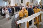 В Смольном соборе прошло богослужение в честь Дня медицинского работника
