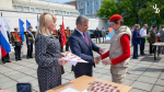 В сквере Кронштадтского Дворца молодёжи состоялась праздничная программа ко дню России «Будущее России – МЫ!»