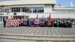В сквере Кронштадтского Дворца молодёжи состоялась праздничная программа ко дню России «Будущее России – МЫ!»